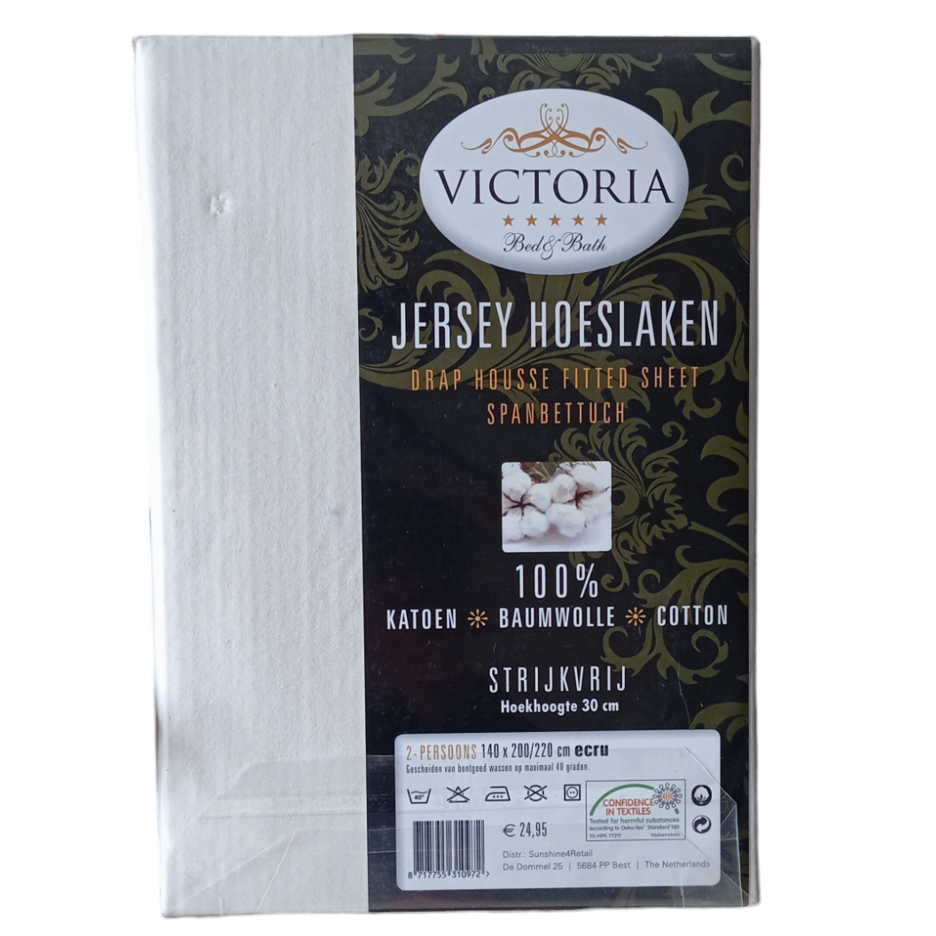 Drap Housse 2 Places 140 x 200/220 Victoria