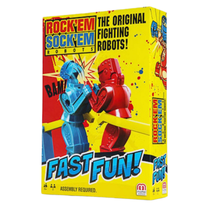 Jeu de bagarre Rock'em sock'em robots Mattel