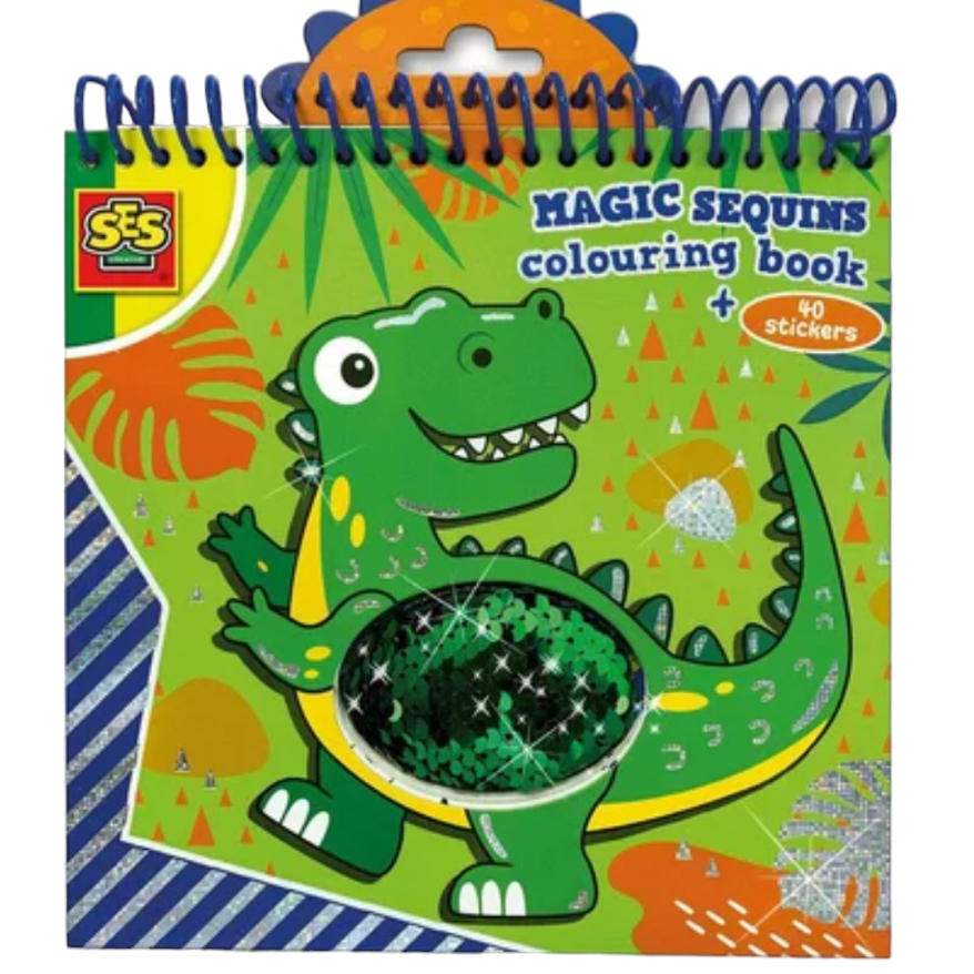 Livre de coloriage cartonnés + 40 stickers