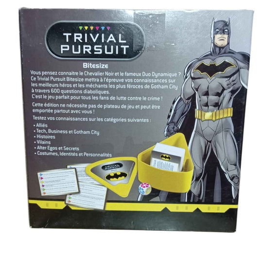 Trivial Pursuit Hasbro Batman Jeu de connaissances pour les fans de Gotham City