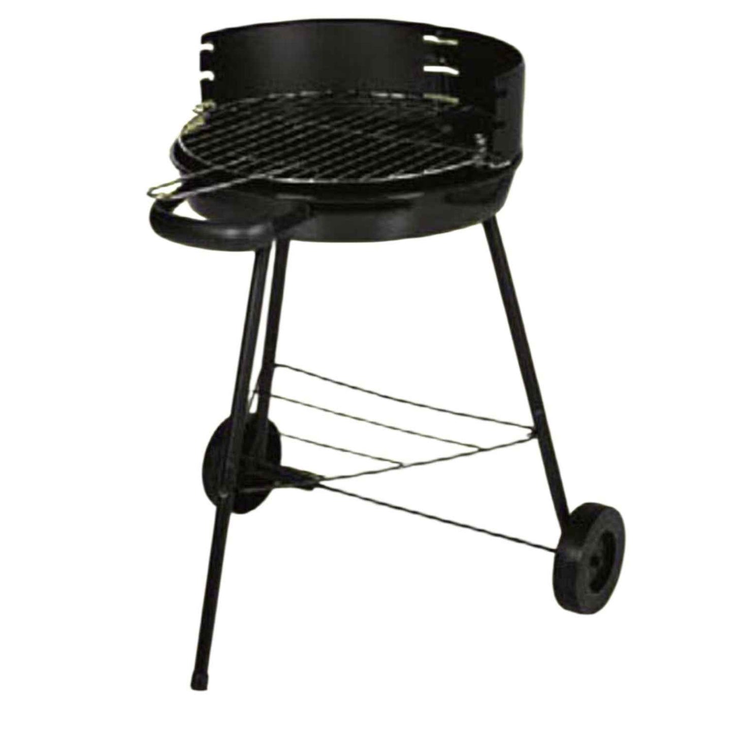 Barbecue à charbon de bois Sumatra – Cuve en acier émaillé avec grille réglable