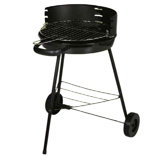 Barbecue à charbon de bois Sumatra – Cuve en acier émaillé avec grille réglable