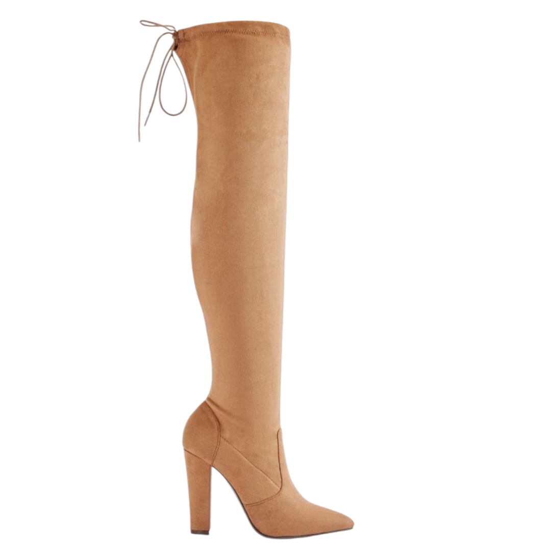 Bottes Justfab Modèle Cara Camel Taille 38