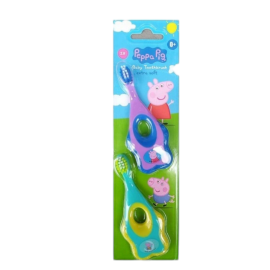 Brosse a Dents Anneau de Dentition Peppa Pig 0 à 2 ans