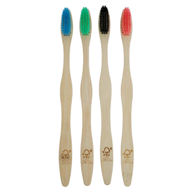 Brosses à Dents en Bambou X 4