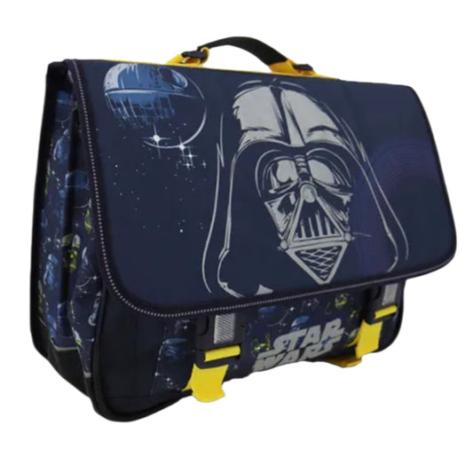 Cartable Star Wars Dark Vador 41 cm – Grand Cartable Scolaire Primaire avec Poche Avant