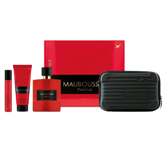 Coffret Prestige Homme Mauboussin In Red Pour Lui – Élégance, Intensité et Raffinement