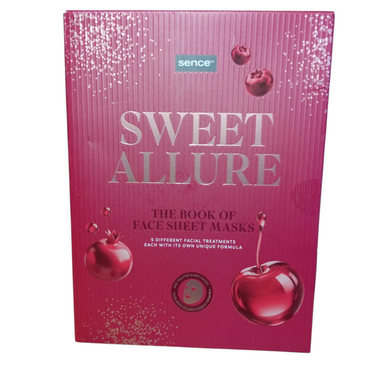 Coffret 5 masques en tissu visage Sence vegan – Soin hydratant et éclat