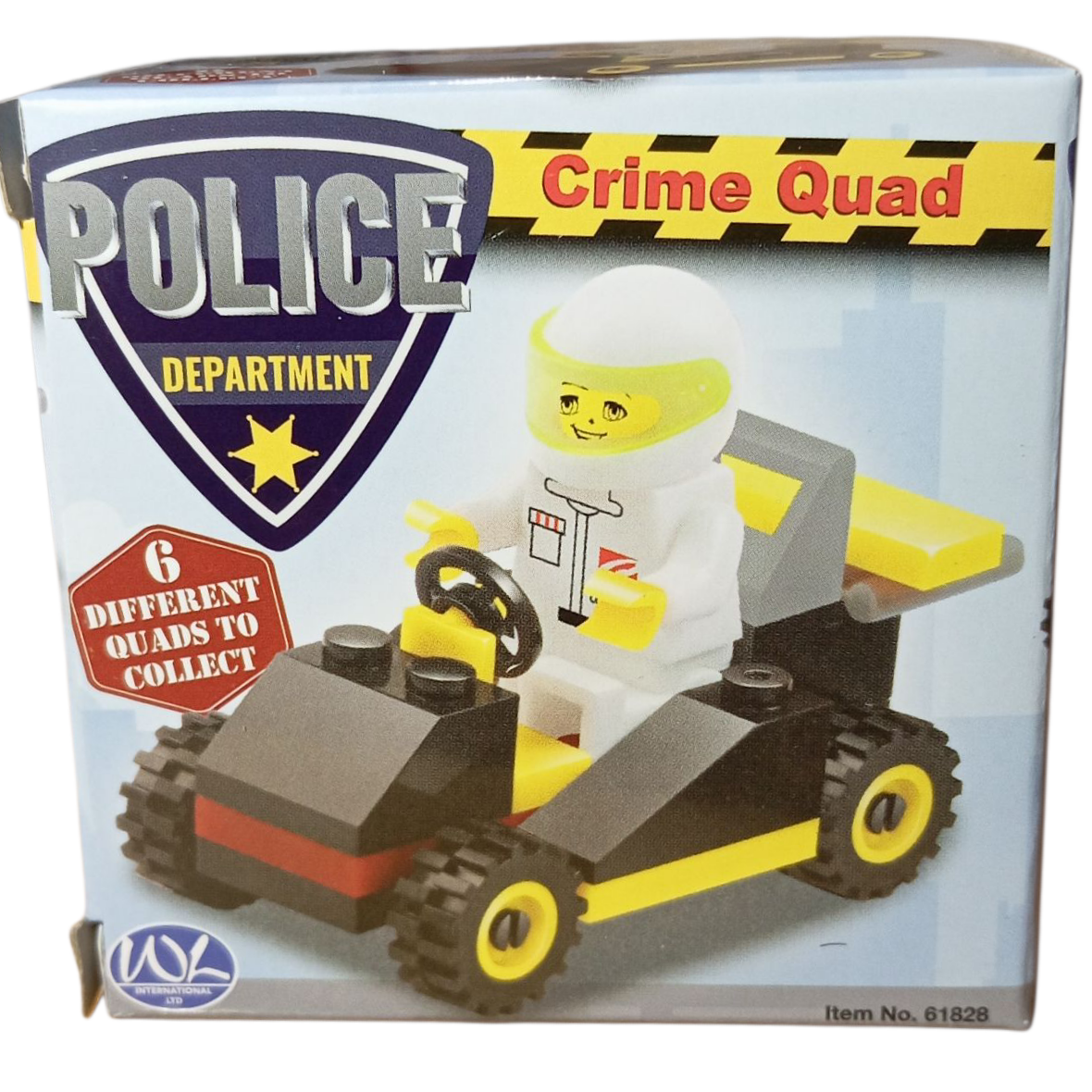 PLAMAX MYO Brix – Figurines + Quad à Monter (Type LEGO) – 6 Modèles à Collectionner