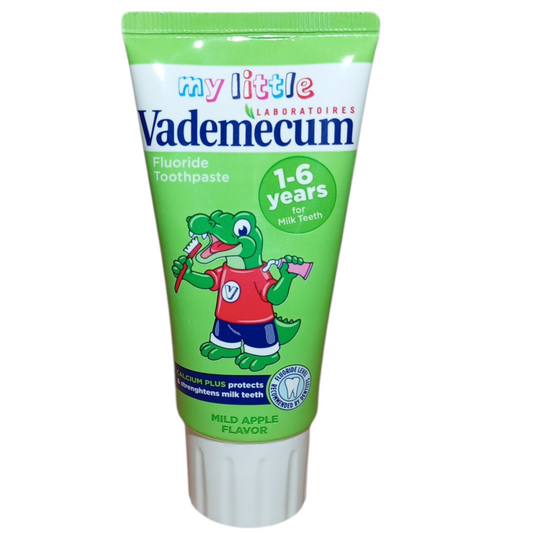 Dentifrice enfant goût pomme 50 ml  Protection anti-caries dents de lait