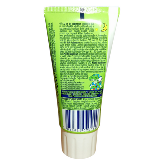 Dentifrice enfant goût pomme 50 ml  Protection anti-caries dents de lait