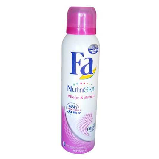 Déodorant FA NutriSkin 48h Invisible Dry 150 ml – inscriptions en allemand