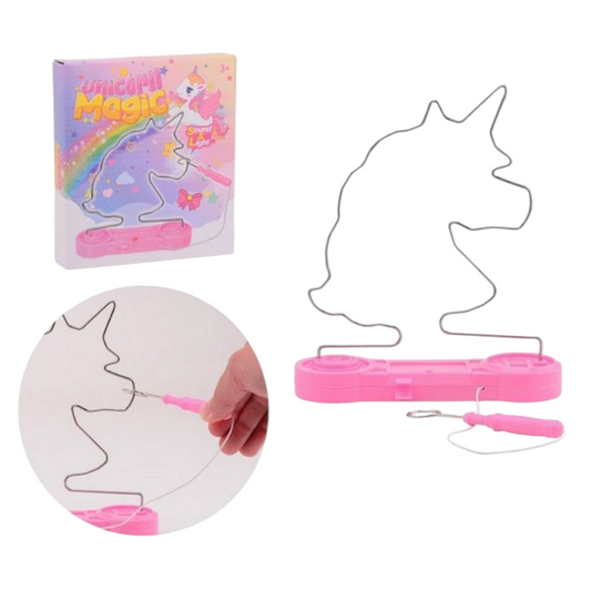 Jeu Don't Buzz The Wire Licorne – Ne fais pas sonner le fil – Jeu d’adresse pour enfants