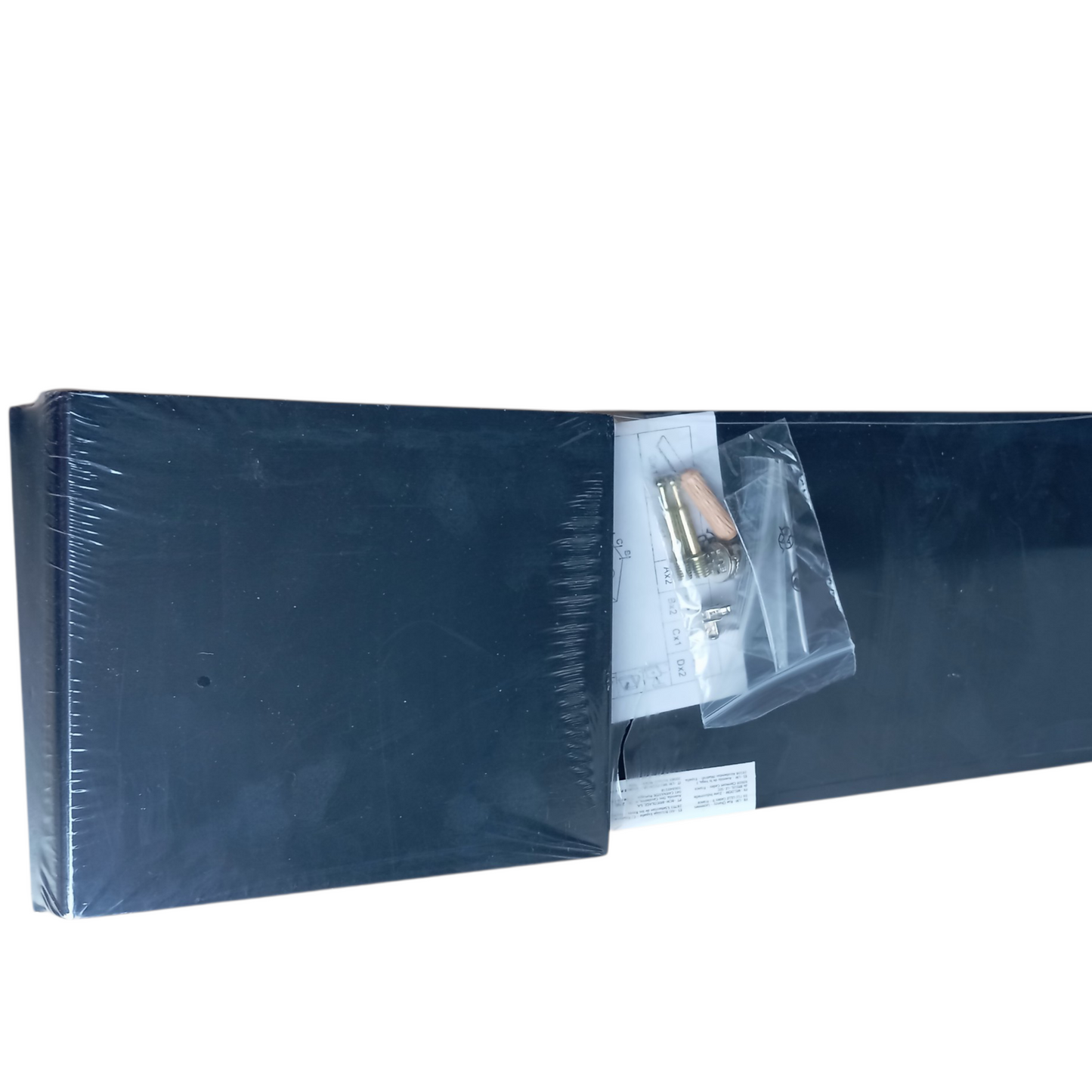 Etagère murale Spaceo Pun'ch L Noir ou Rouge Laqué