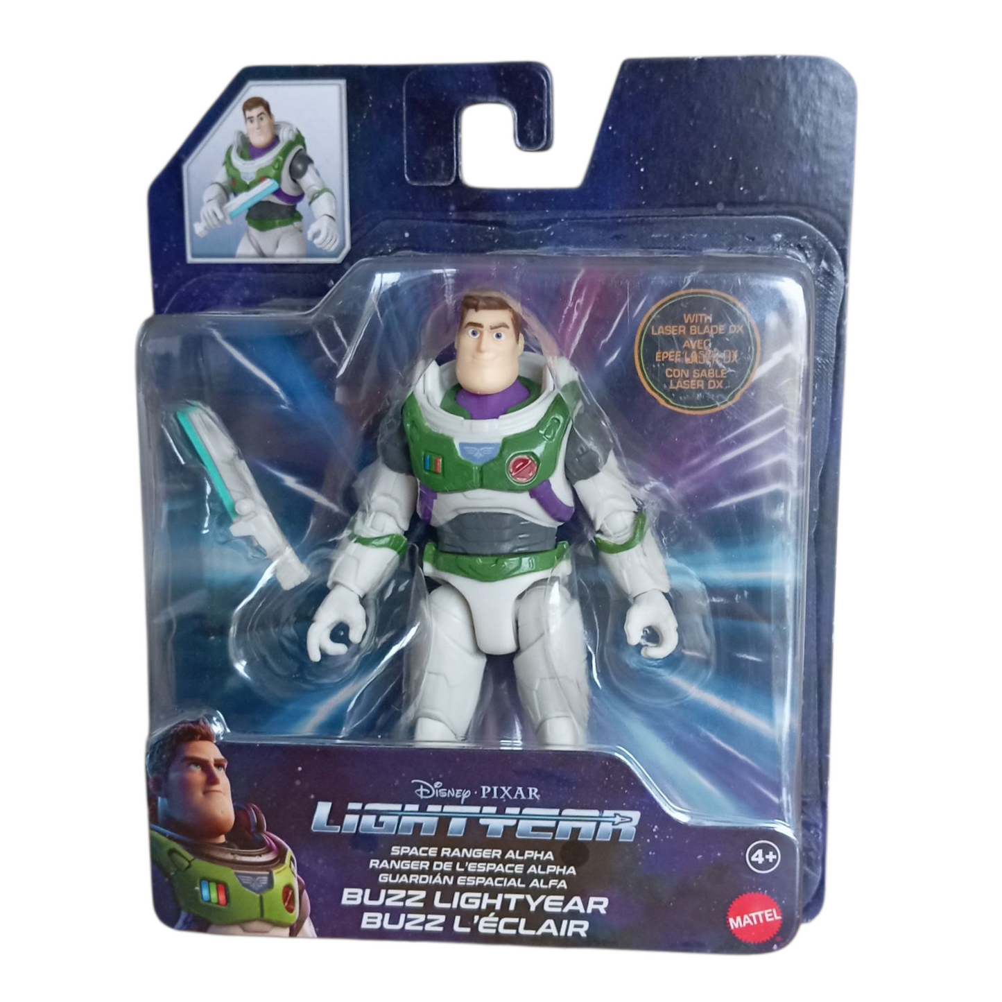 Figurine Buzz l'éclair articulée avec épée