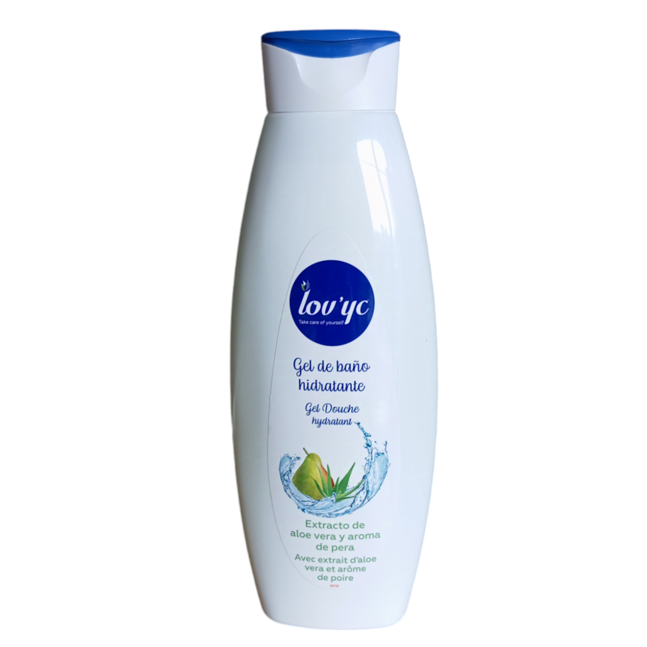 Gel Douche Hydratant Aloe Vera et Poire LOV'YC 750ml