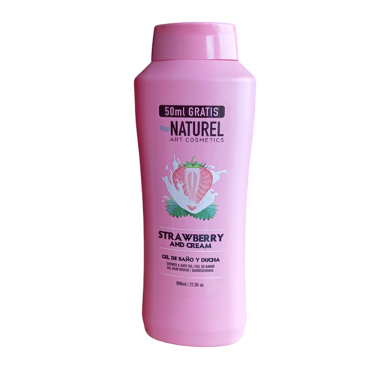 Gel Douche Nature Art Cosmetics Strawberry Cream 800ml