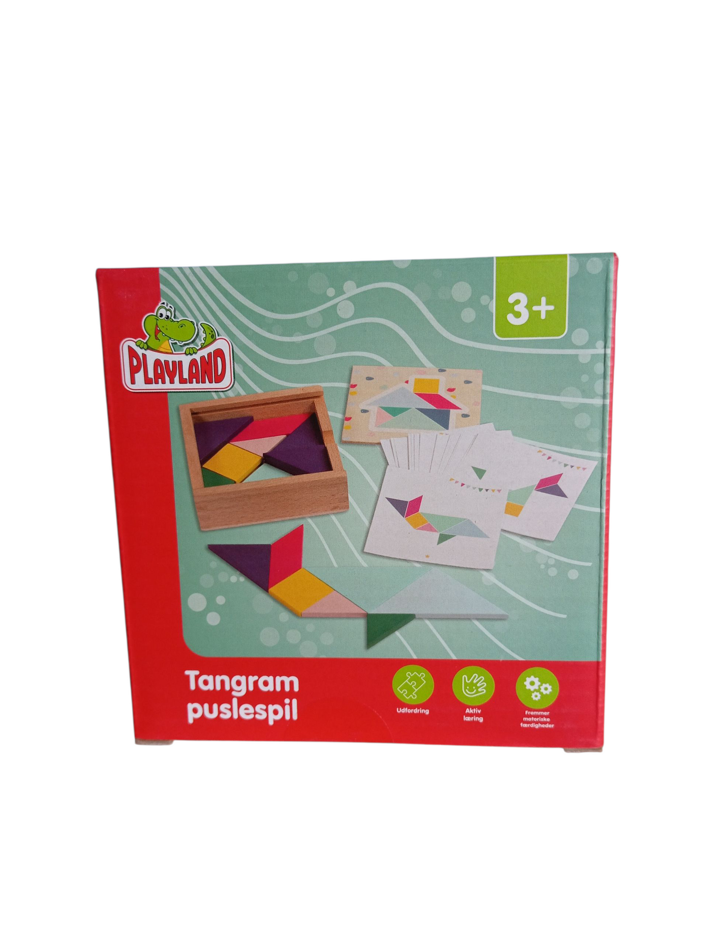 Jeu éducatif en bois (chiffres, formes, couleurs et heure)