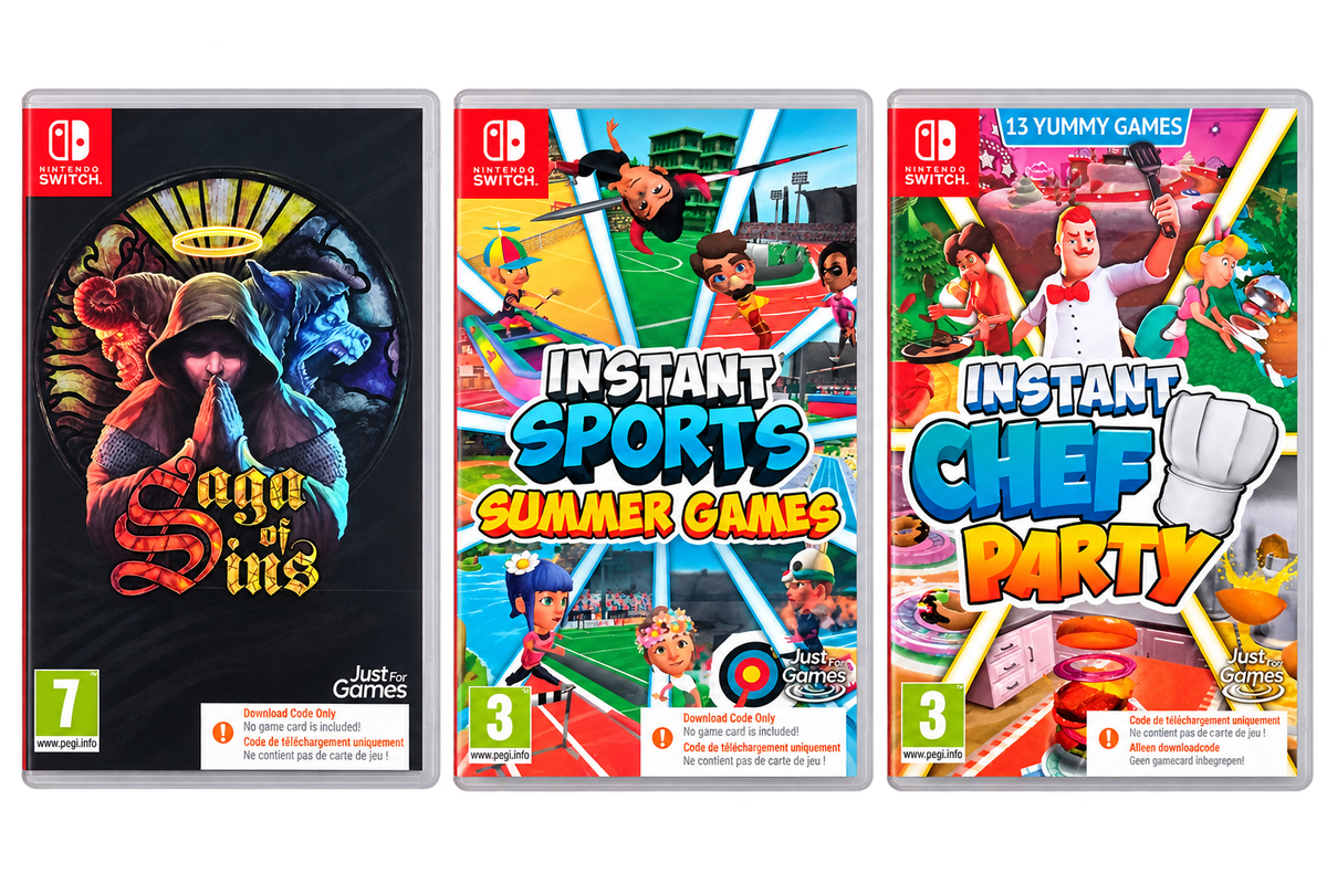 Lot de 94 jeux Nintendo Switch neufs sous blister – Lot revendeur – 11 titres