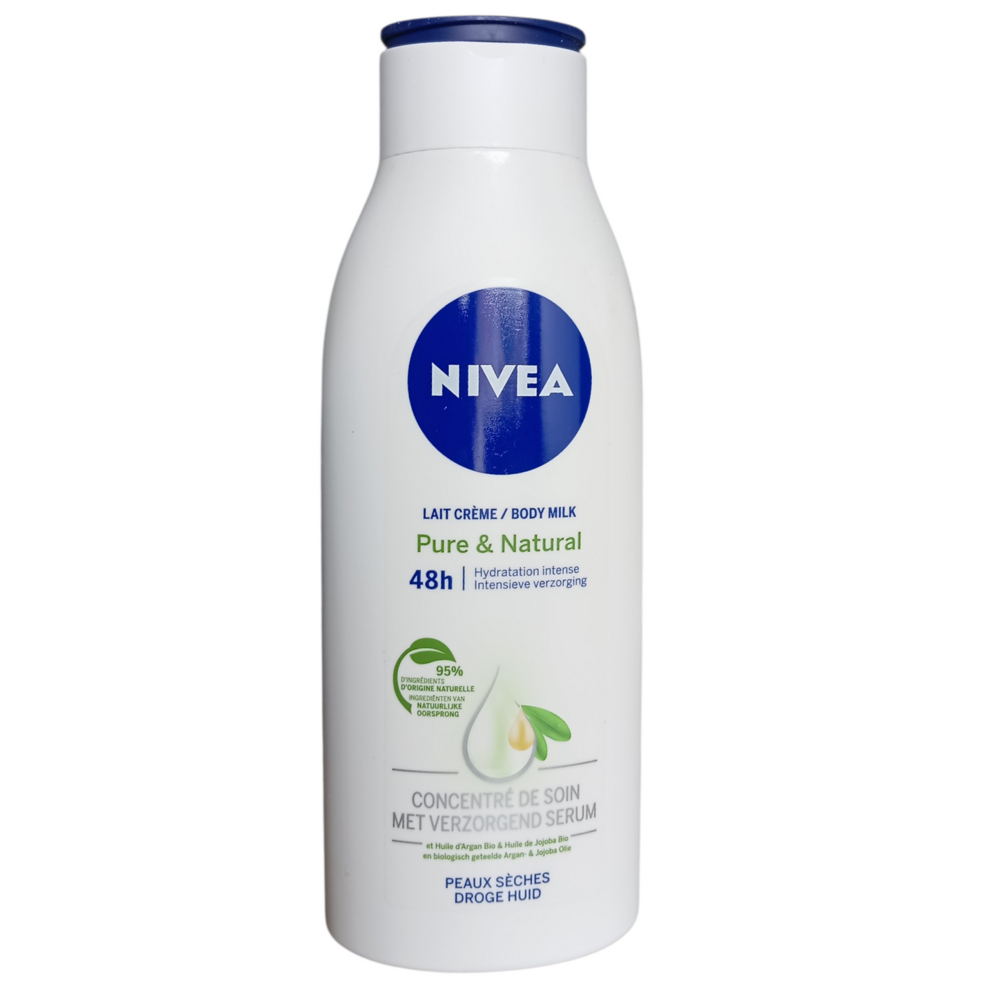 Lait crème hydratante Nivea Huile d'argan et Jojoba 400ml