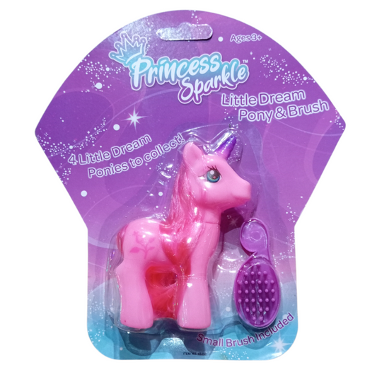 Little Dream Pony & Brush Licornes à Coiffer Princess Sparkle – Enfant 3 Ans et +