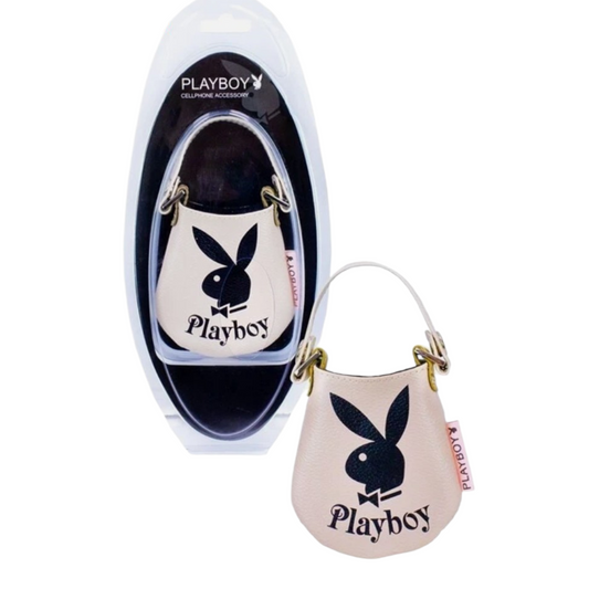 Mini sac Playboy rose poudré – Étui téléphone et accessoire tendance
