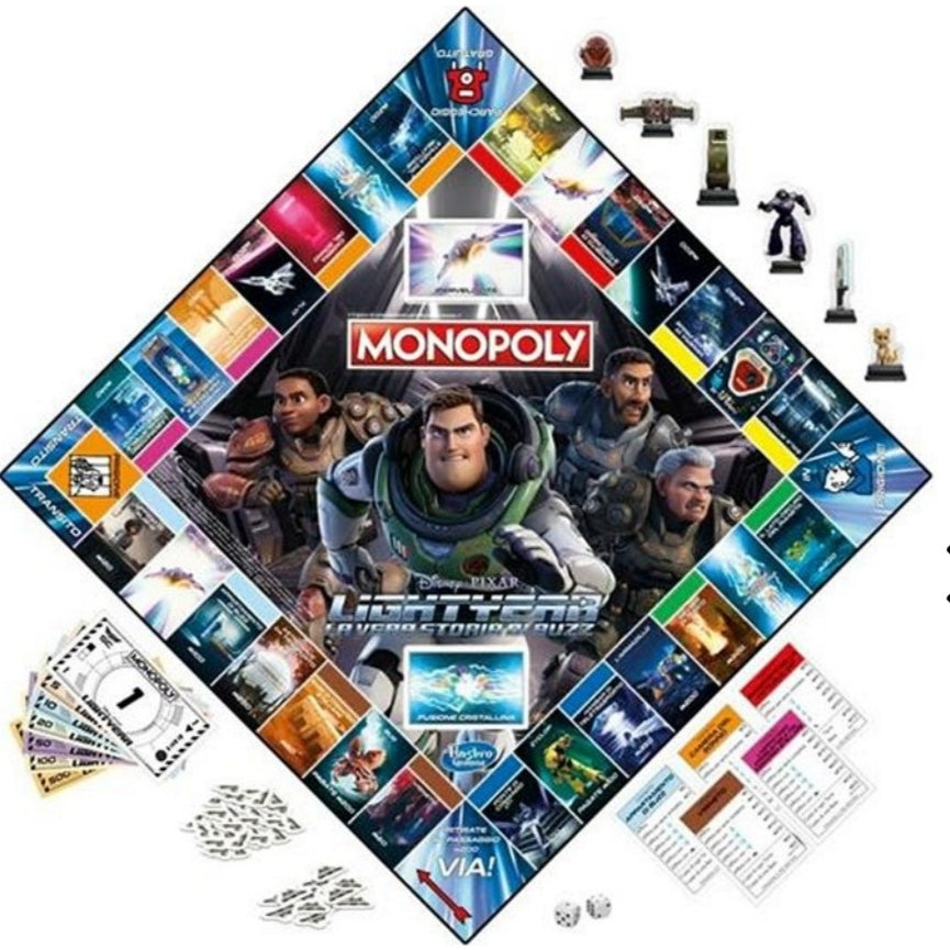 Jeu de société Monopoly Buzz l'éclair (Version Française)