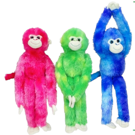 Peluches Singes 3 couleurs 51 cm