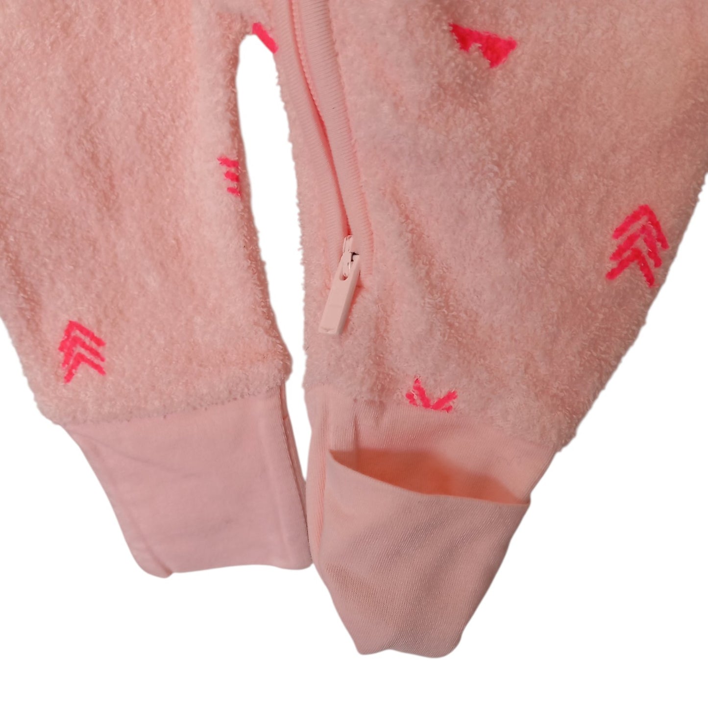 Pyjama Bébé DIM à Zip Double Sens – Réversible Mains et Pieds – 1 et 18 Mois