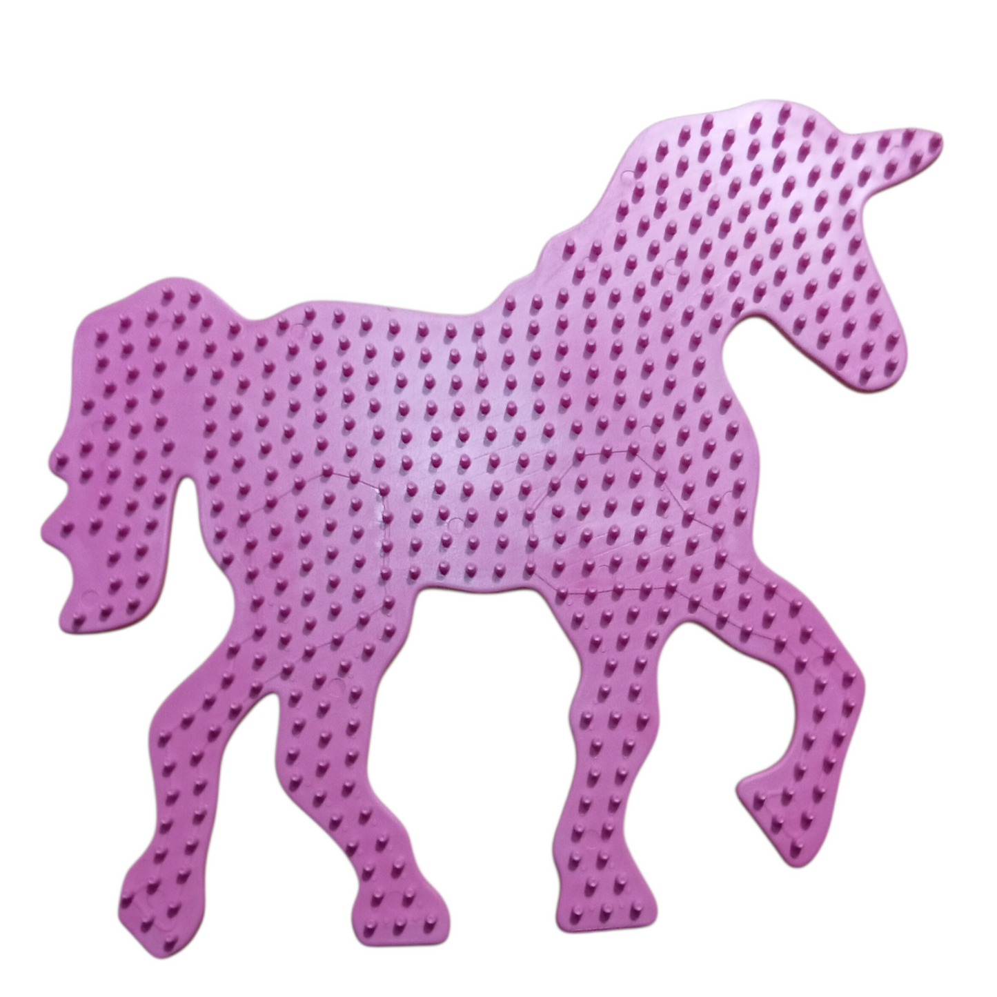 Plaque pour Perles à Repasser Licorne ou Triceratops Dès 5 Ans et +