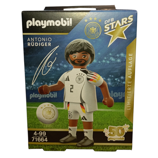 Playmobil 71664 Antonio Rüdiger Figurine Officielle DFB – Édition Limitée