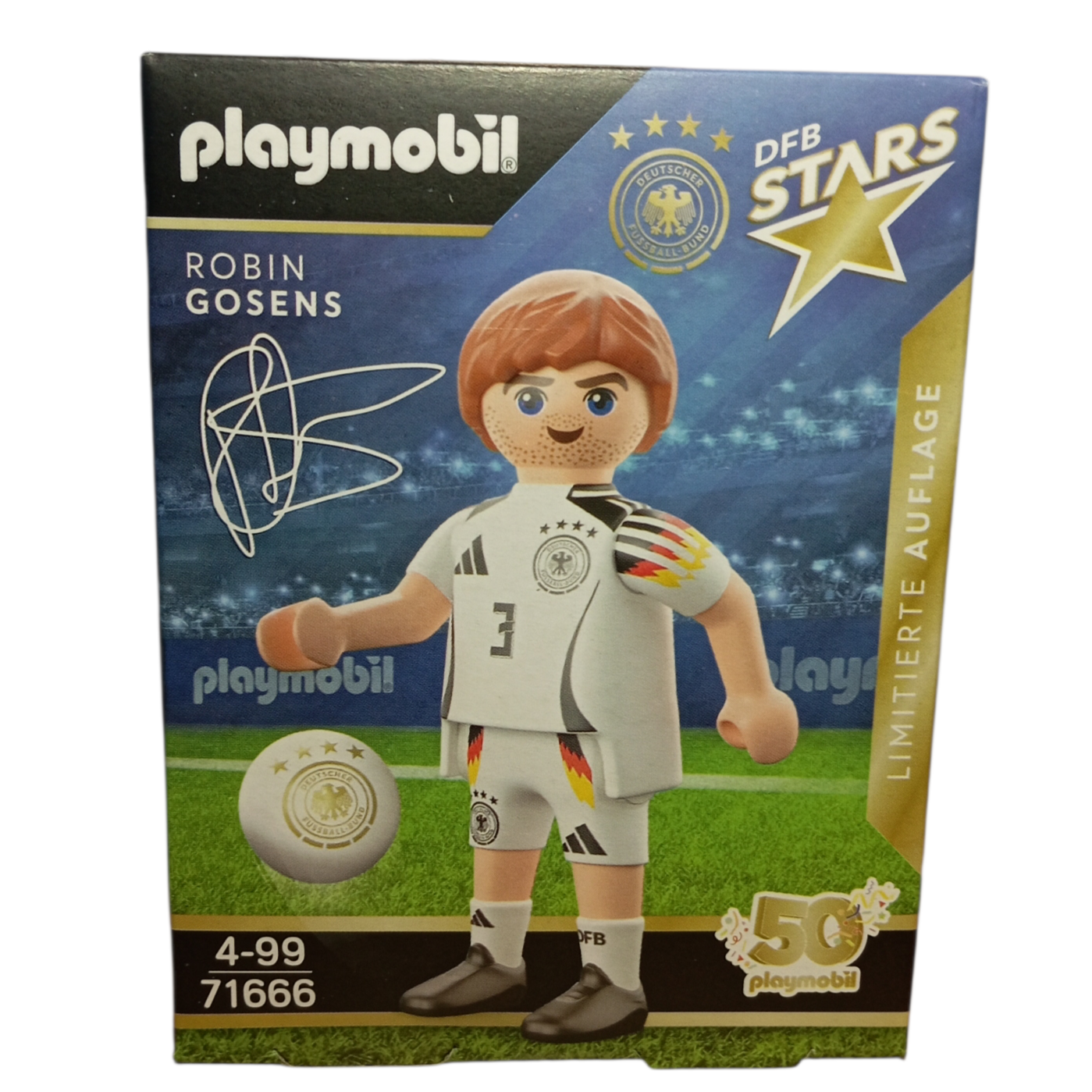 Playmobil 71666 Robin Gosens Figurine Officielle DFB – Édition Limitée
