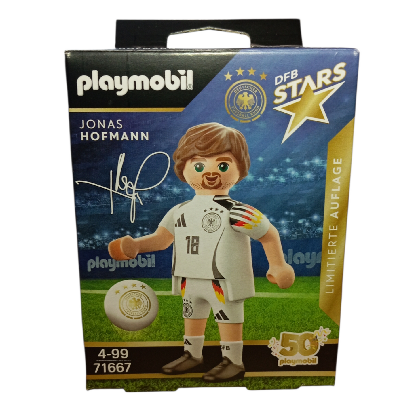 Playmobil 71667 Jonas Hofmann Figurine Officielle DFB – Édition Limitée