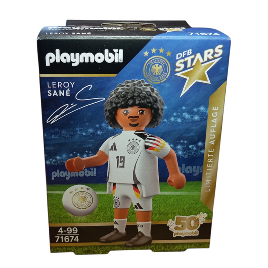 Playmobil 71674 – Leroy Sané Figurine Officielle DFB – Édition Limitée