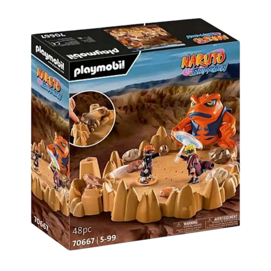 Playmobil Naruto Shippuden vs Pain – Réf. 70667 – Coffret Combat Épique avec Gamakichi