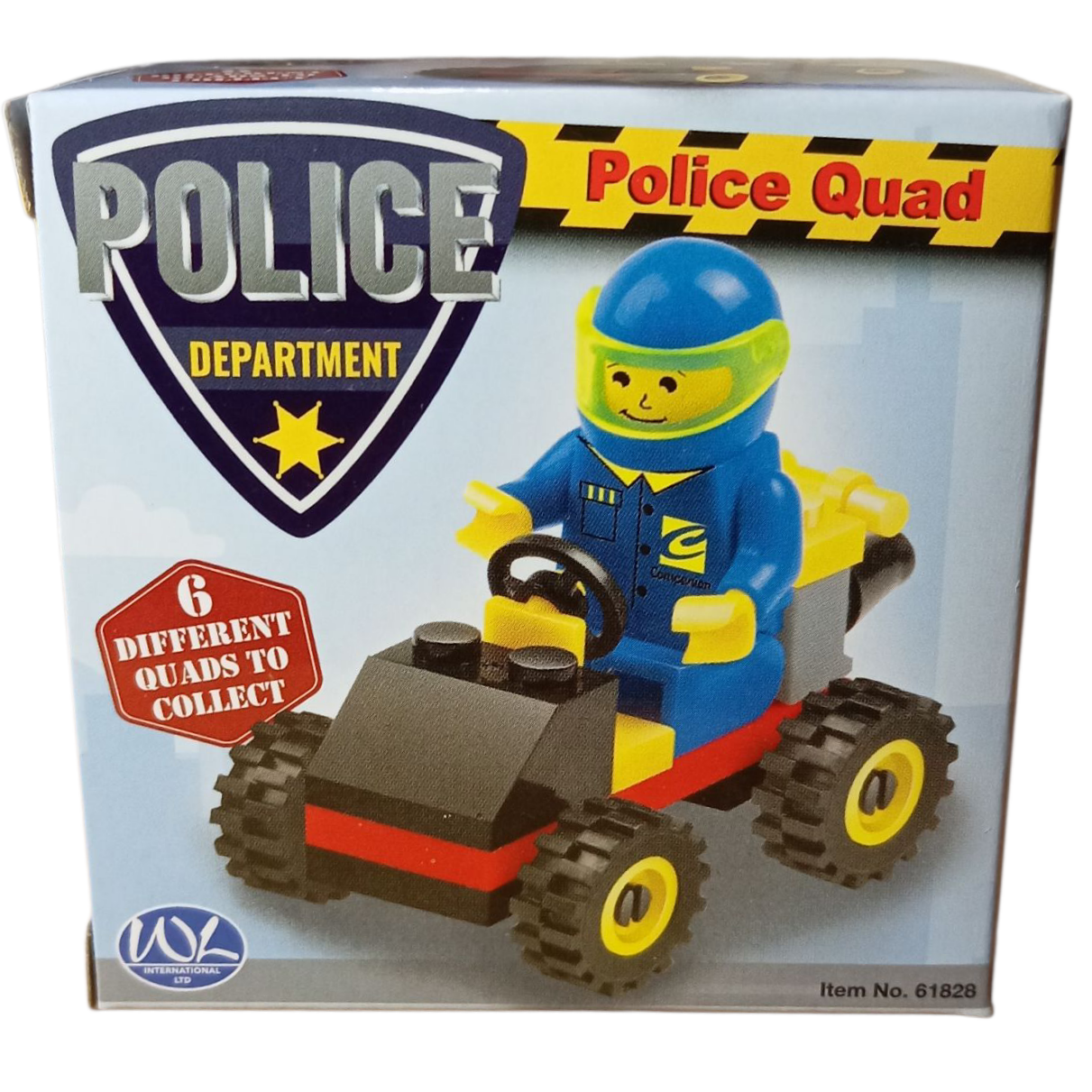 PLAMAX MYO Brix – Figurines + Quad à Monter (Type LEGO) – 6 Modèles à Collectionner