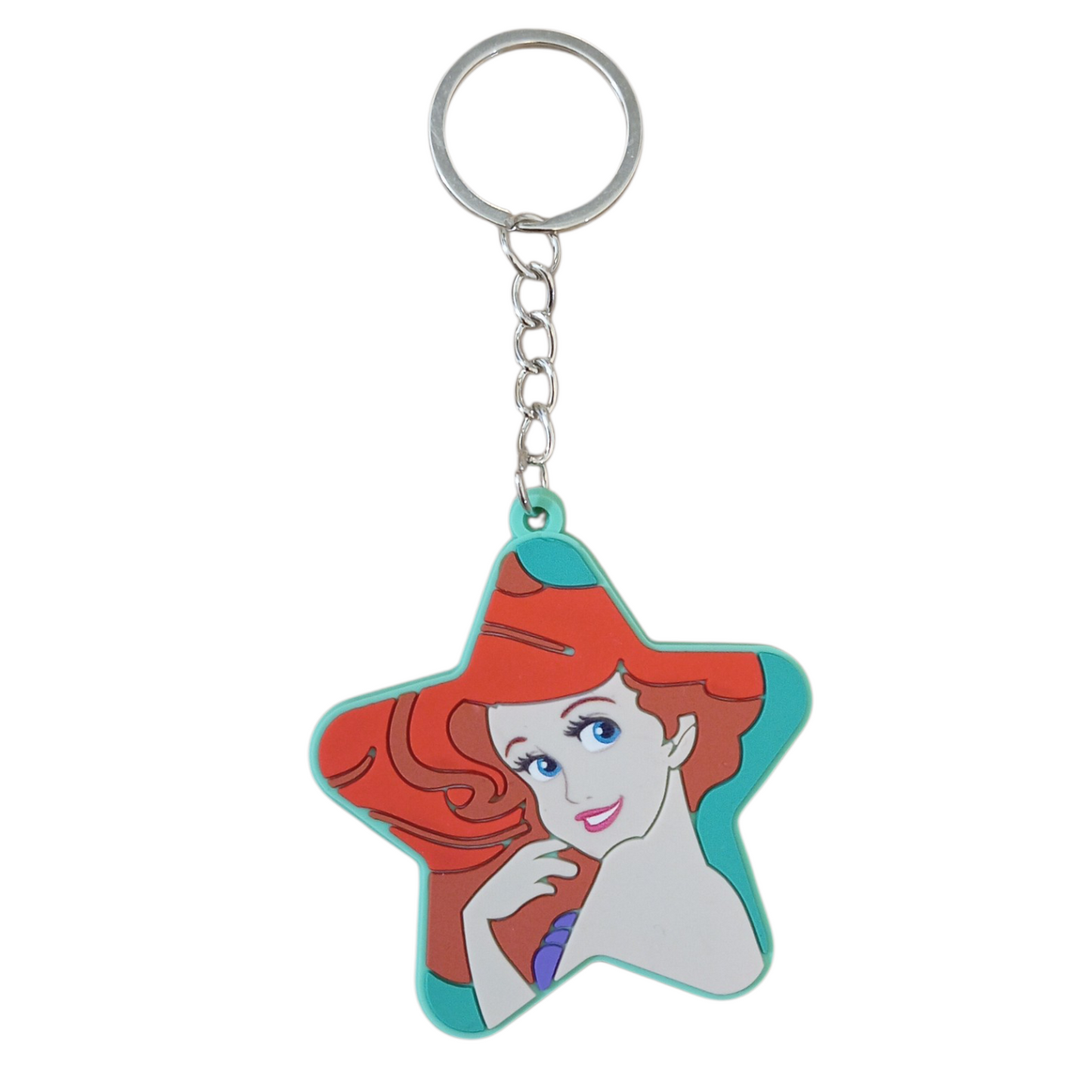 Porte-clés Disney Princesse 4 modèles PVC (Arielle, Blanche-Neige…)