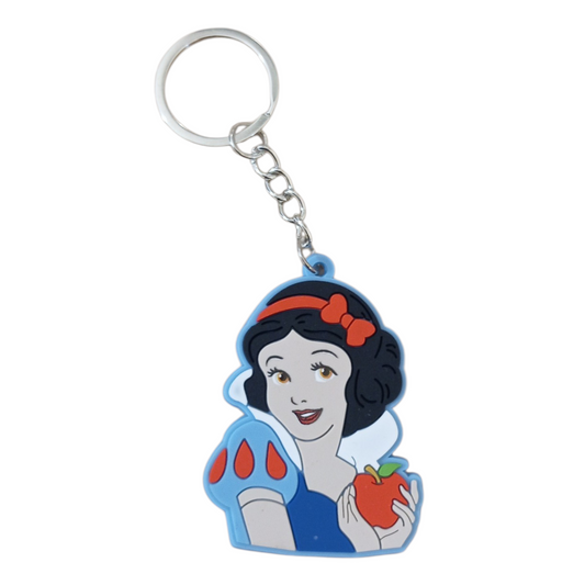 Porte-clés Disney Princesse 4 modèles PVC (Arielle, Blanche-Neige…)