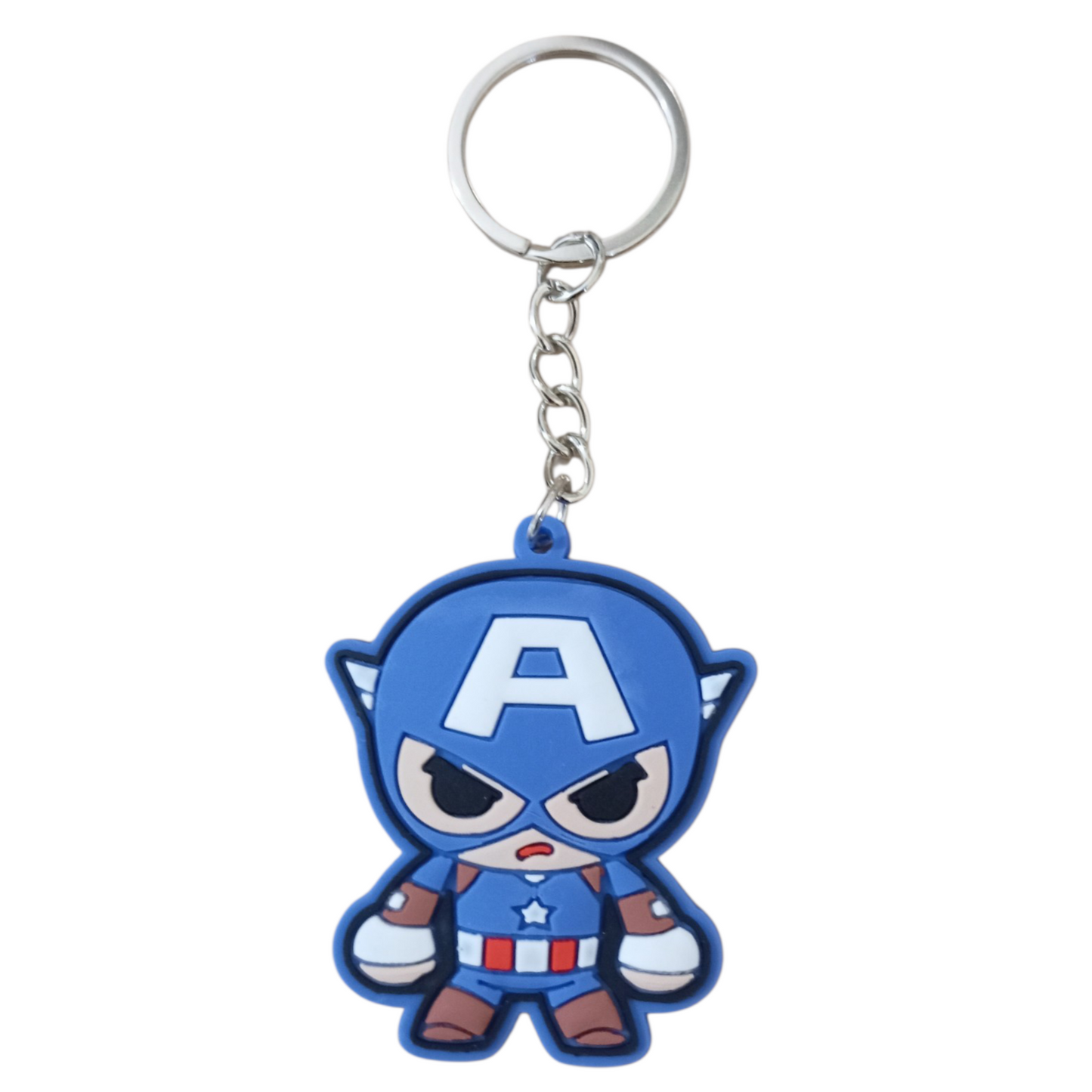 Porte-clés Marvel 6 modèles héros PVC (Thor, Spiderman, Hulk, Captain America, Iron Man…)