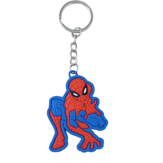 Porte-clés Marvel 6 modèles héros PVC (Thor, Spiderman, Hulk, Captain America, Iron Man…)