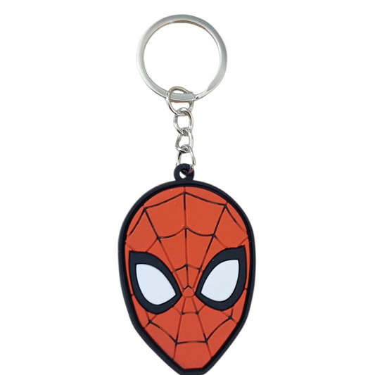 Porte-clés Marvel 6 modèles héros PVC (Thor, Spiderman, Hulk, Captain America, Iron Man…)