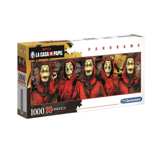 Panorama-Puzzle La Casa de Papel 1000 Teile Clementoni