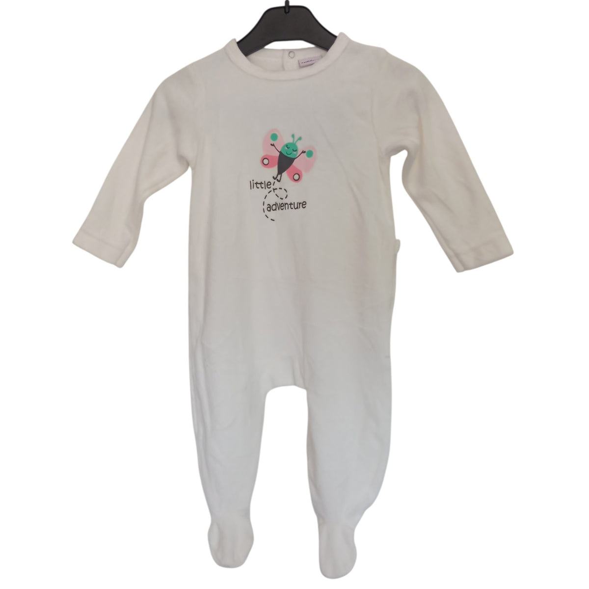 Pyjama bébé une pièce Pommette 12 mois – 2 modèles au choix