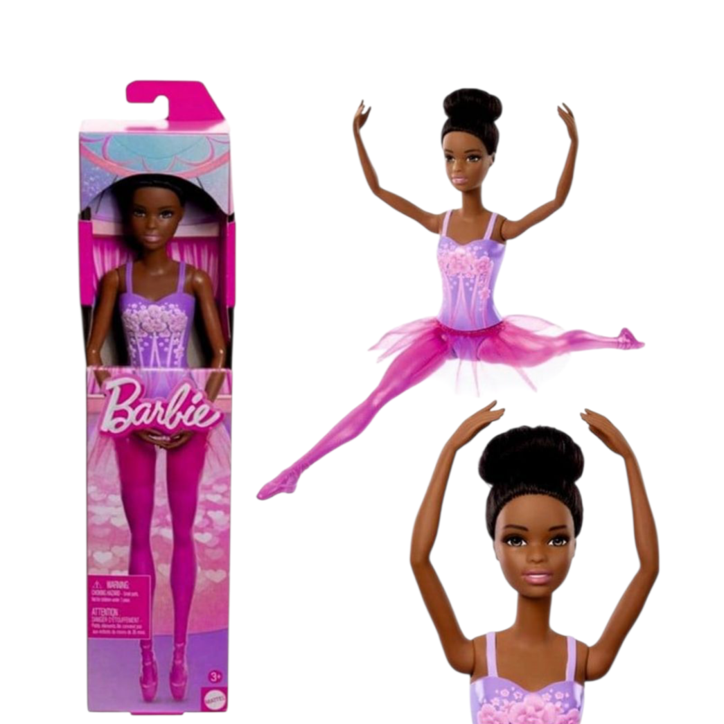 Barbie Poupée Ballerine – Modèle Blonde ou Brune