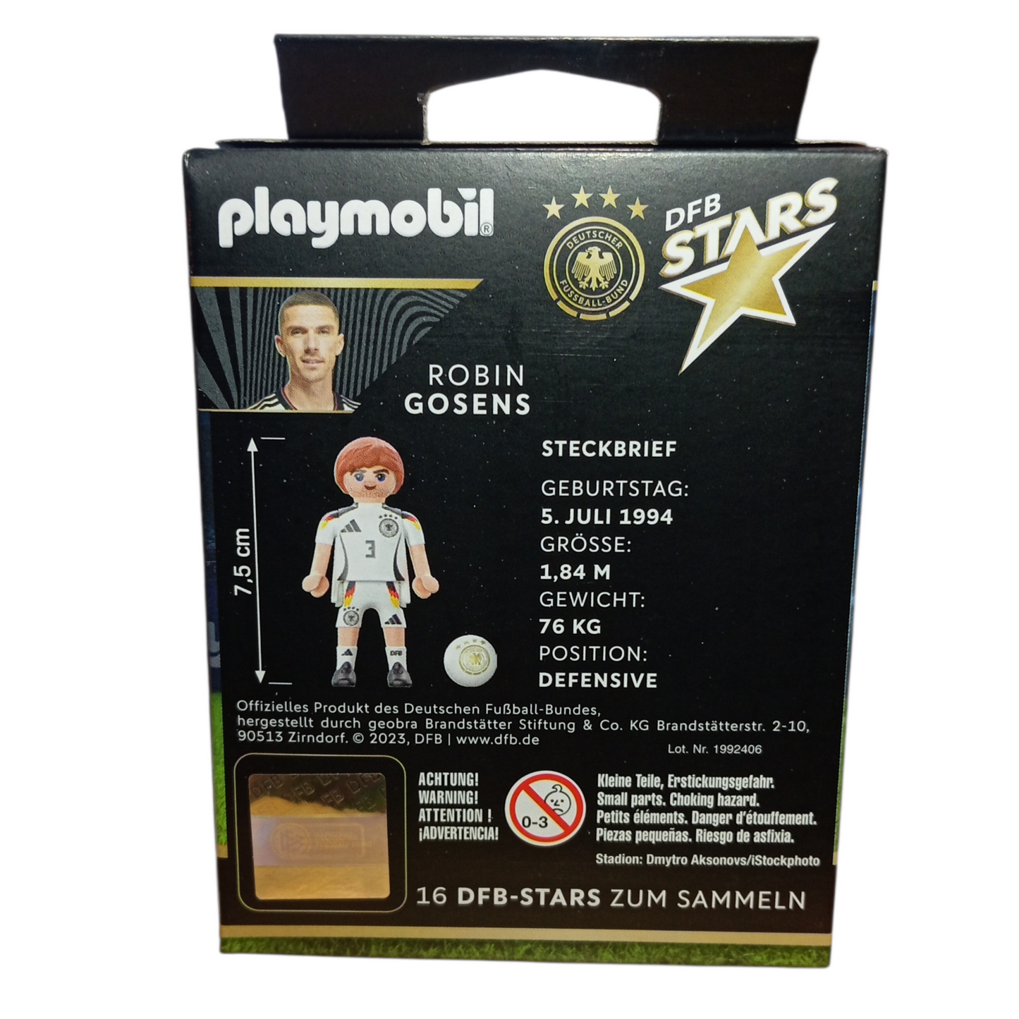 Playmobil 71666 Robin Gosens Figurine Officielle DFB – Édition Limitée