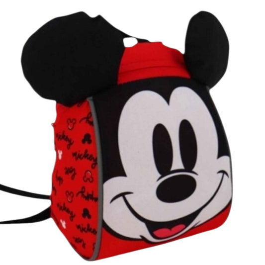 Sac à Dos Mickey Mouse avec Oreilles 21 x 15 x 11 cm – Sac Crèche et Maternelle Disney