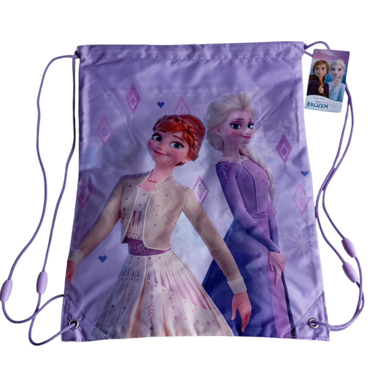Sac de sport Disney La Reine des Neiges – Sac à cordon enfant 32 x 41 cm