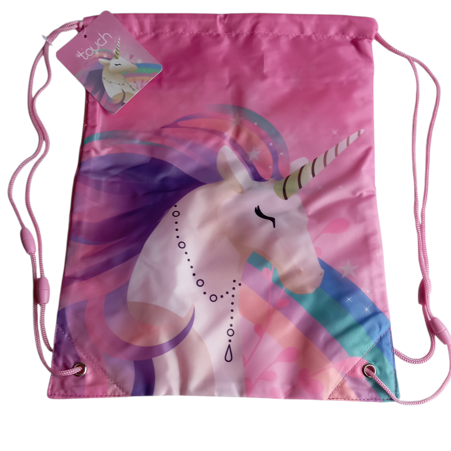 Sac de sport licorne enfant – Sac à cordon léger et pratique 32 x 41 cm