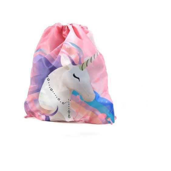 Sac de sport licorne enfant – Sac à cordon léger et pratique 32 x 41 cm