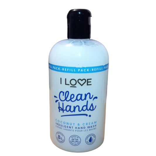 Savon Crème Lavante Mains I Love Clean Hands 500 ml